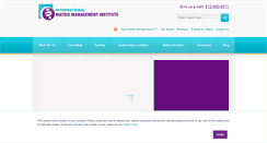 Desktop Screenshot of matrixmanagementinstitute.com